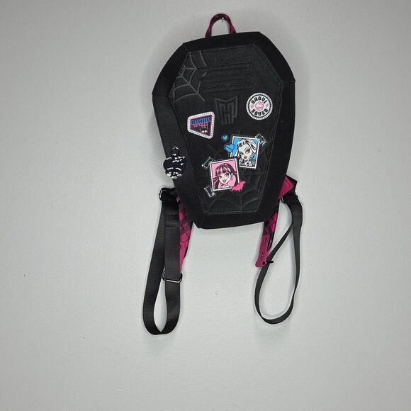 Loungefly Monster High Coffin Locker Figural Mini Backpack - Picture 8 of 8